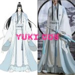 画像1: 『公式』魔道祖師 藍忘機 コスプレ衣装 (1)