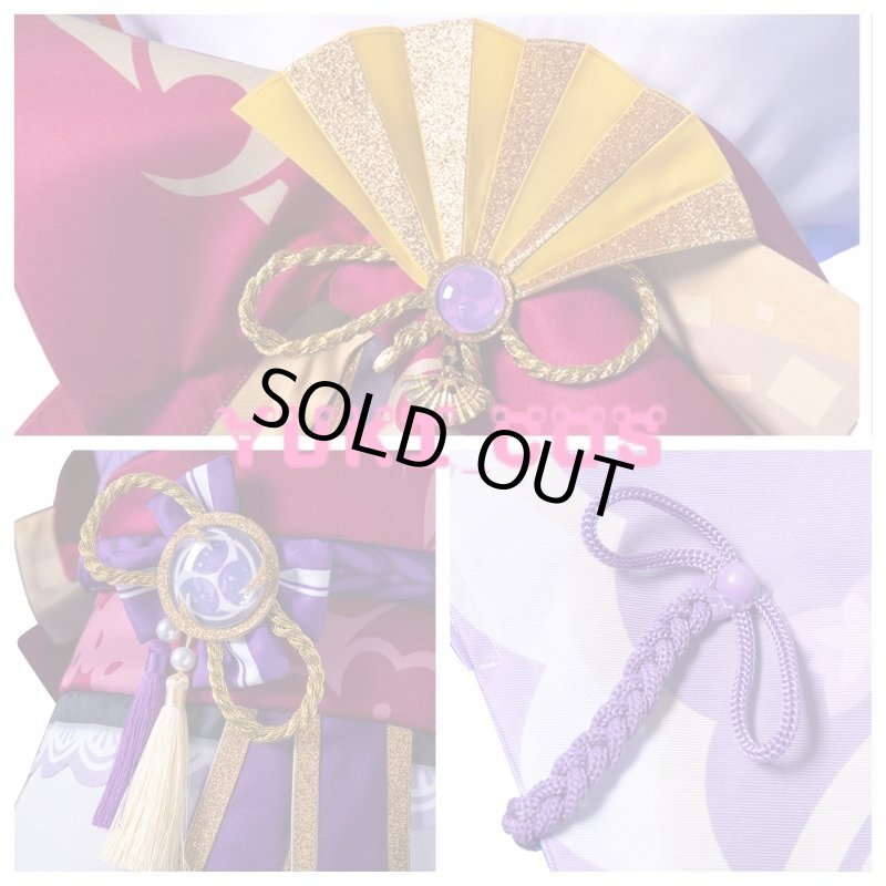 画像5: 原神　雷電将軍　コスプレ衣装 送料無料 (5)