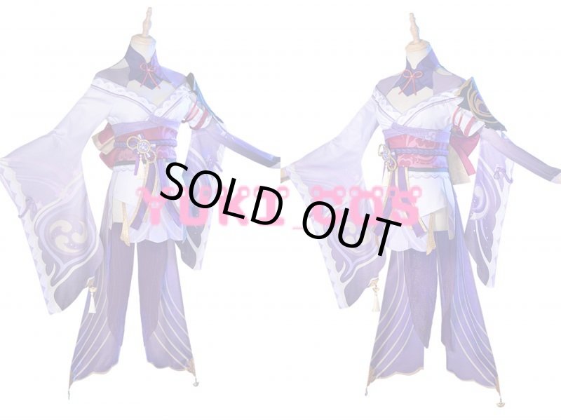 画像3: 原神　雷電将軍　コスプレ衣装 送料無料 (3)