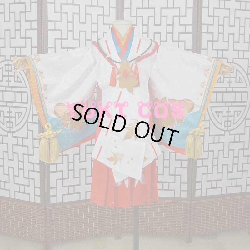 画像1: 陰陽師 神楽 雛姫の記憶 コスプレ衣装 (1)