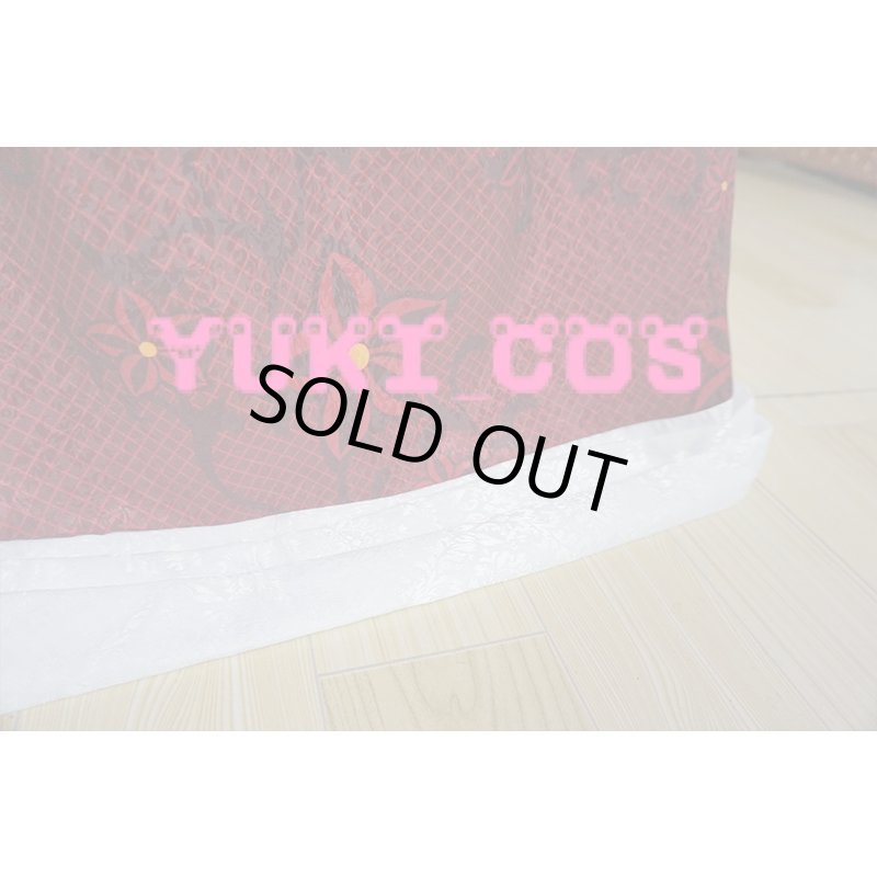 画像7: 鬼滅の刃 上弦の陸 堕姫 着物　コスプレ衣装 (7)