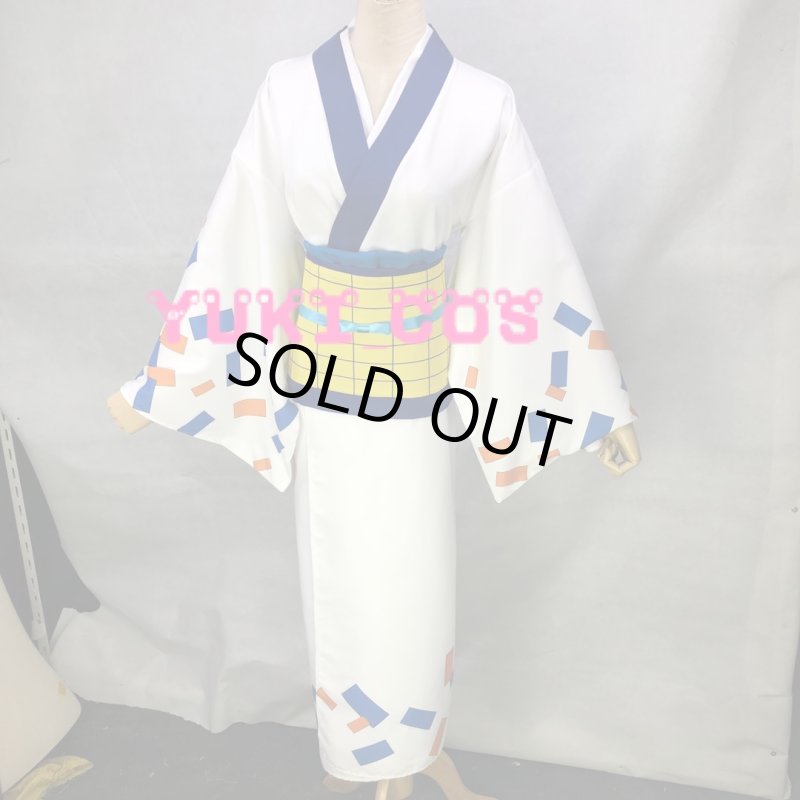 画像2: ONE PIECE ワンピース ワノ国 ネフェルタリ・ビビ 着物 コスプレ衣装 送料無料 (2)