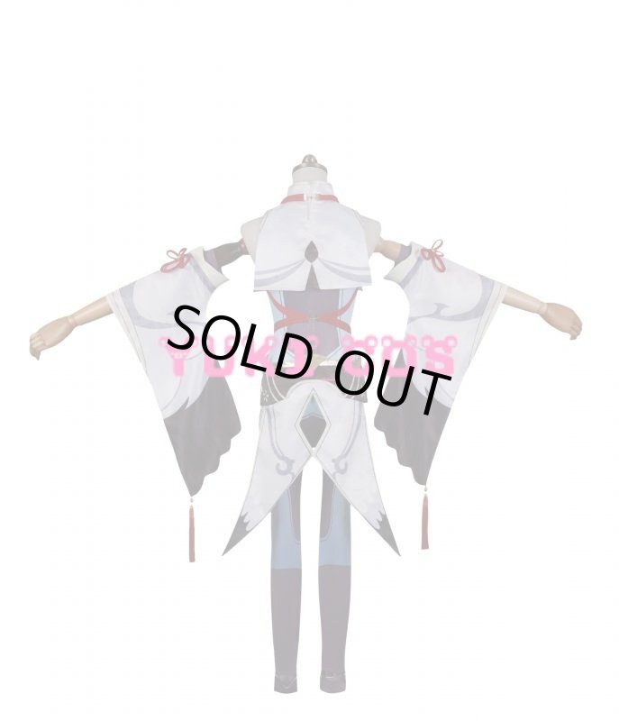 画像2: 原神 げんしん 神鶴 コスプレ衣装 (2)