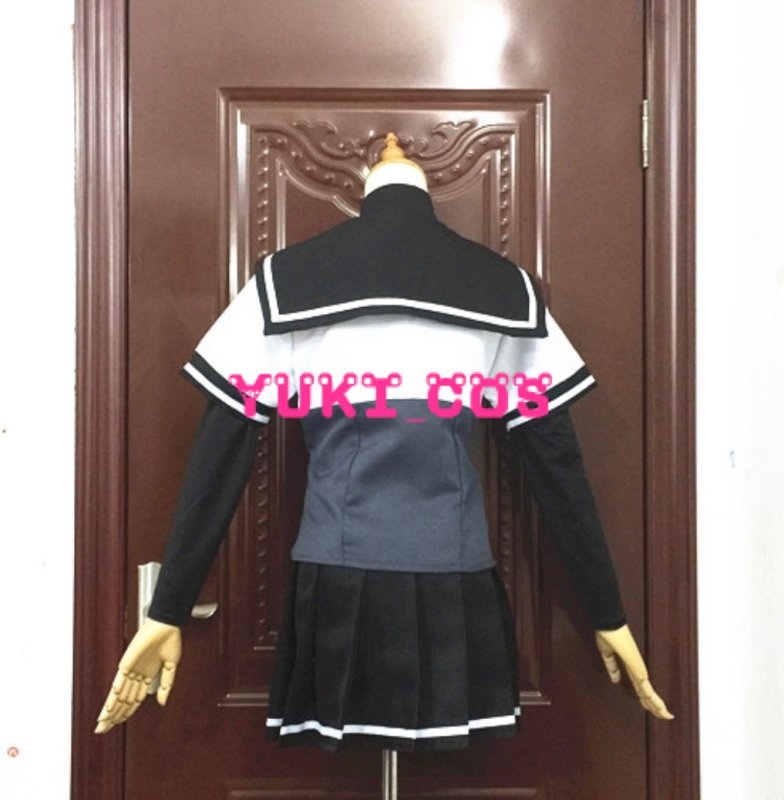 画像2: 艦隊これくしょん -艦これ- 艦隊これくしょん  艦これ 艦娘 初月 コスプレ衣装 送料無料 (2)