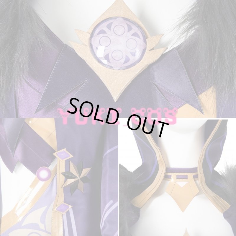 画像5: 原神 ファデュイ・雷蛍術師 コスプレ衣装 (5)