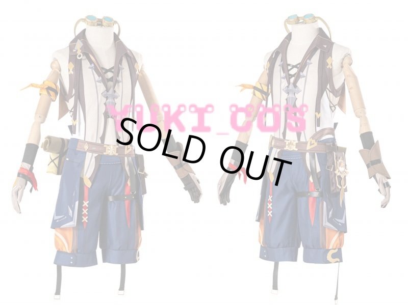 画像2: 原神 Genshin げんしん ベネット コスプレ衣装 (2)