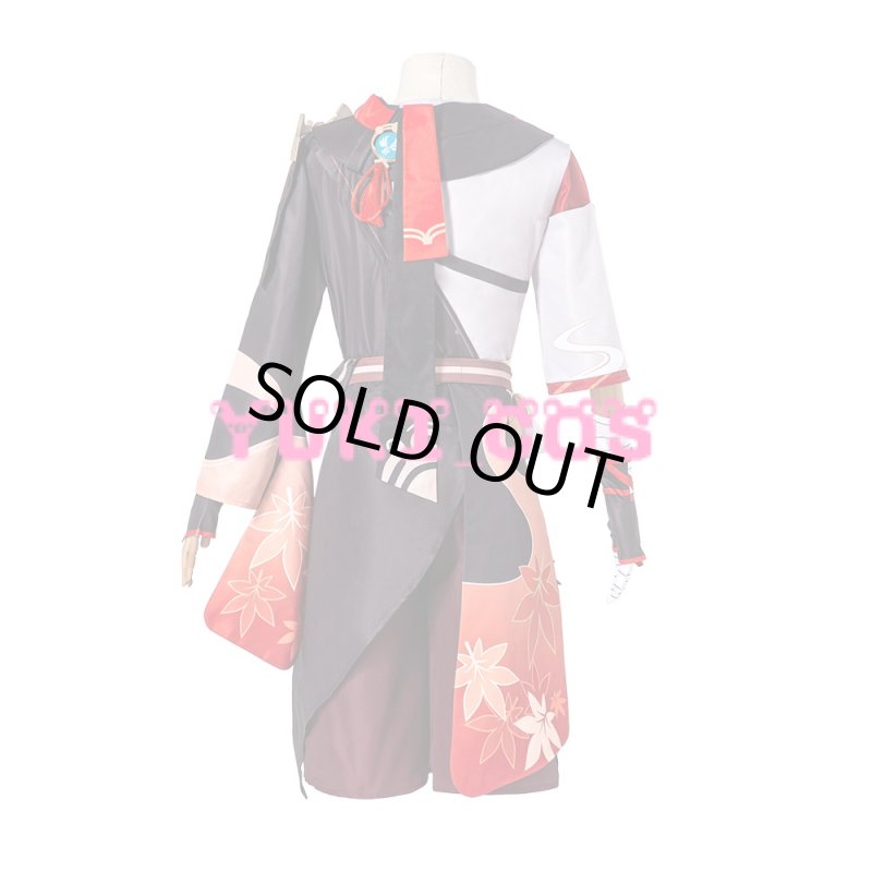 画像3: 原神 楓原万葉 カズハ コスプレ衣装 (3)