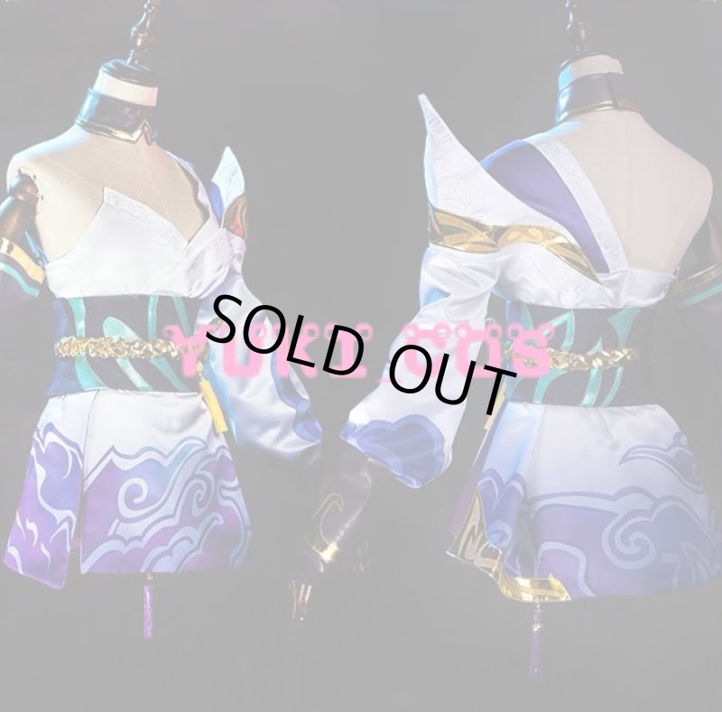 画像3: League of Legends リーグ・オブ・レジェンド　LOL 精霊の花祭り　リヴェン　コスプレ衣装 (3)