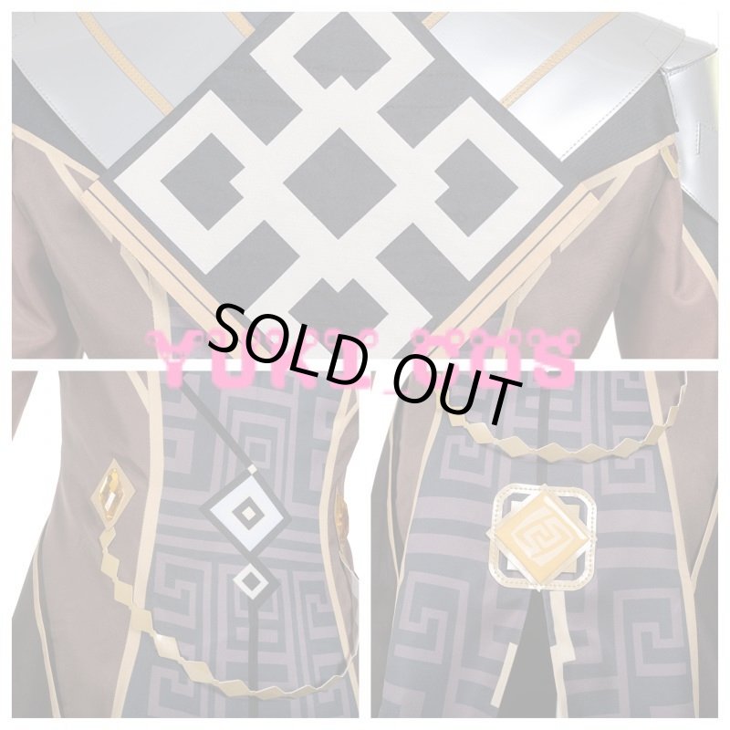 画像7: 原神 鍾離 しょうり コスプレ衣装 (7)