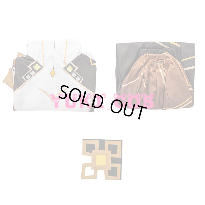 画像8: 原神 鍾離 モラクス コスプレ衣装 (8)