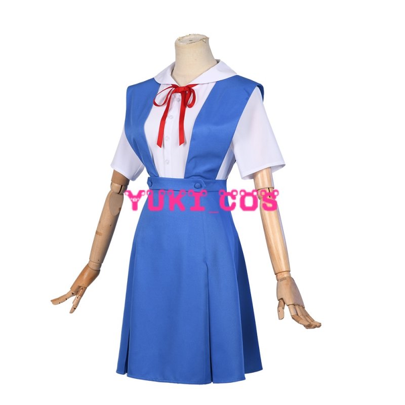 画像2: 新世紀エヴァンゲリオン 綾波レイ 制服　コスプレ衣装　送料無料 (2)