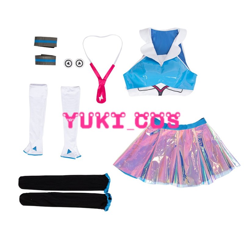 画像8: bilibili動画 bilibili 10周年記念 看板娘 22娘 コスプレ衣装 (8)