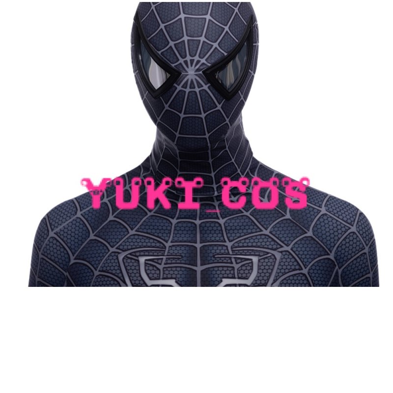 画像2: スパイダーマン3 ヴェノム 黒いスパイダーマン コスプレ衣装 (2)