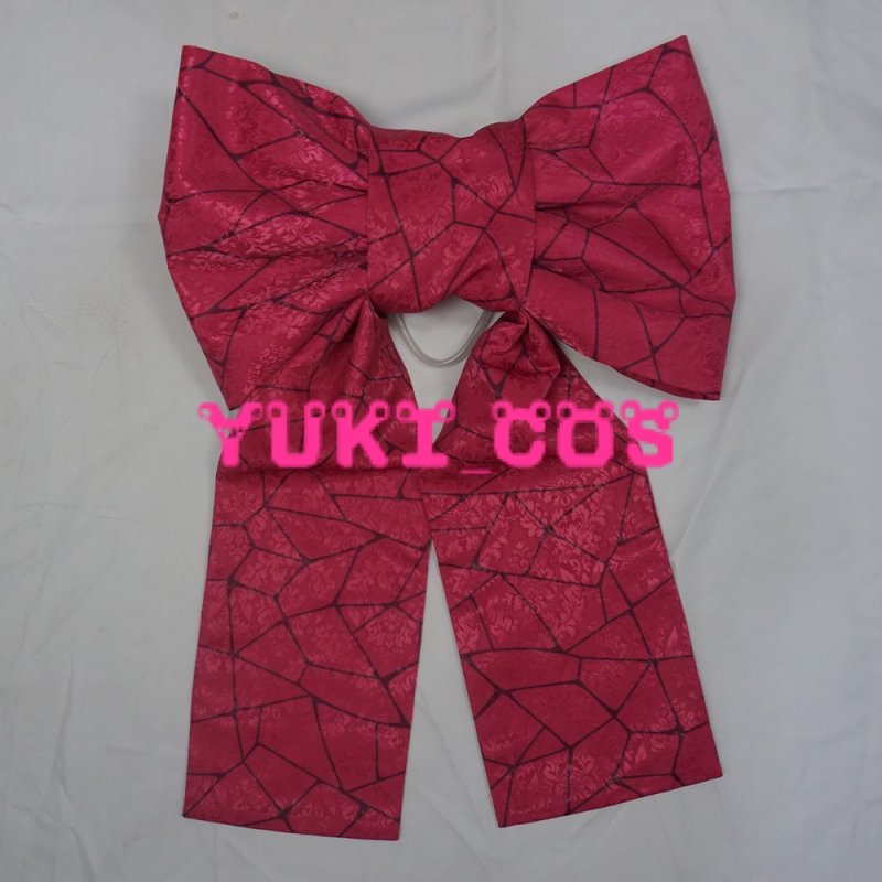 画像6: 鬼滅の刃 堕姫 浴衣 コスプレ衣装 (6)