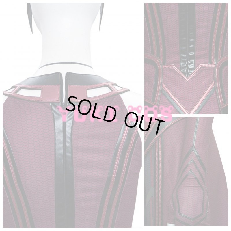 画像6: ワンダヴィジョン スカーレット・ウィッチ コスプレ衣装 (6)