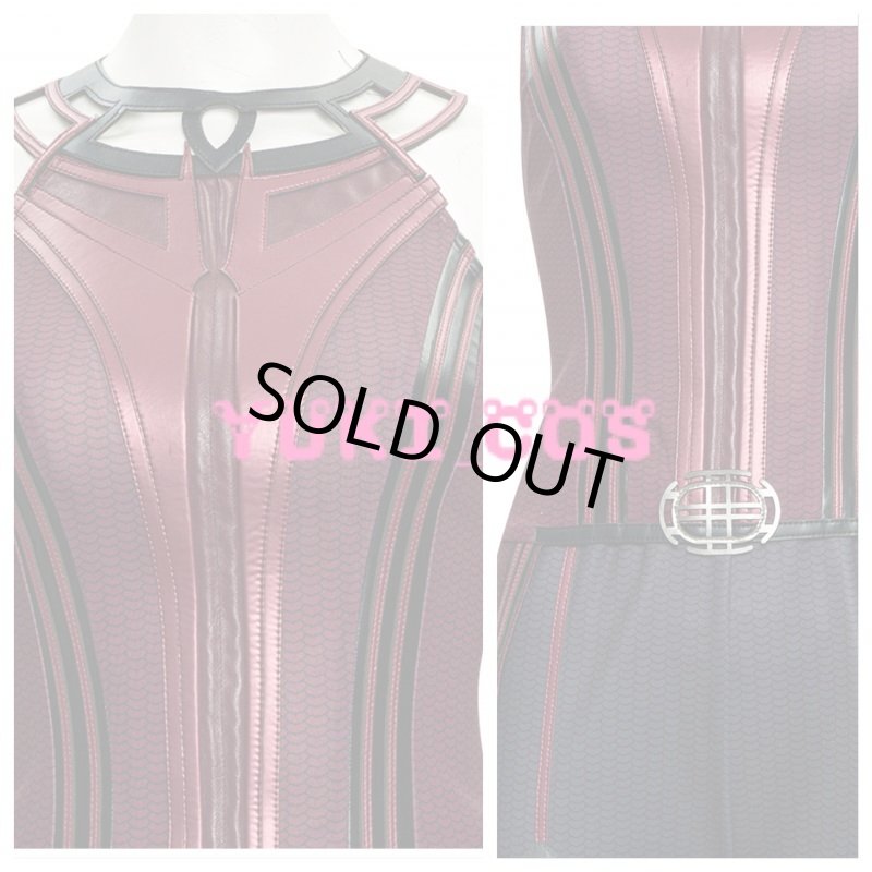 画像4: ワンダヴィジョン スカーレット・ウィッチ コスプレ衣装 (4)