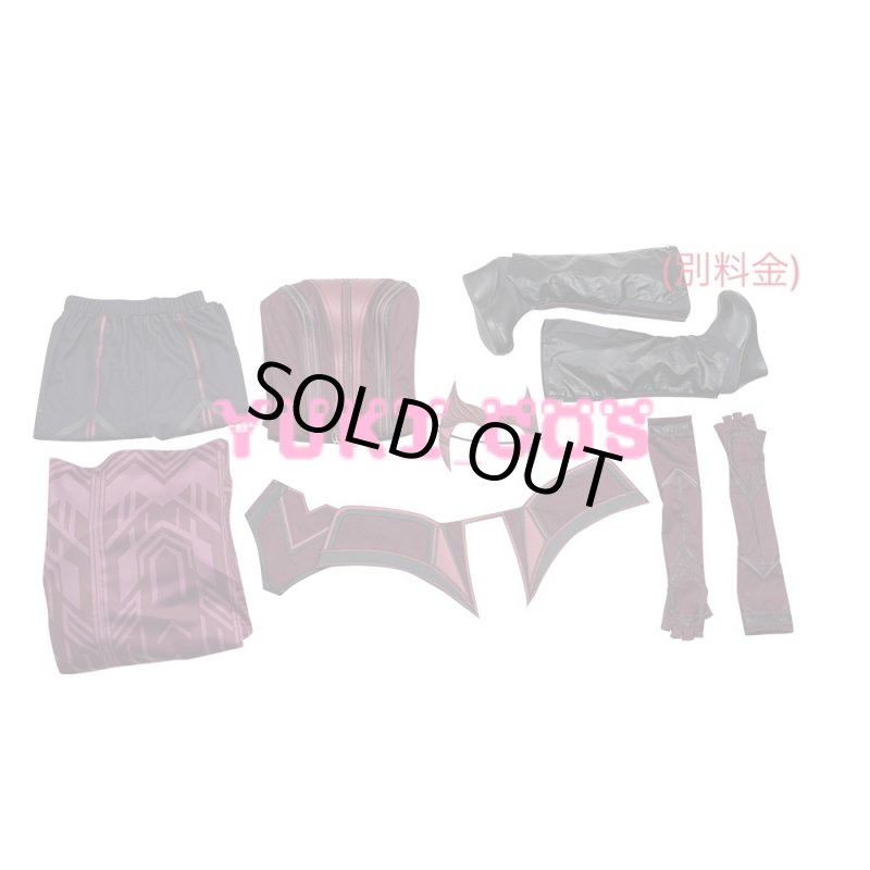 画像7: ワンダヴィジョン スカーレット・ウィッチ コスプレ衣装 (7)