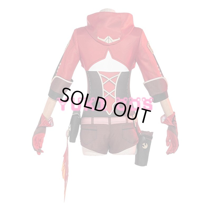 画像2: 原神  げんしん アンバー コスプレ衣装 (2)