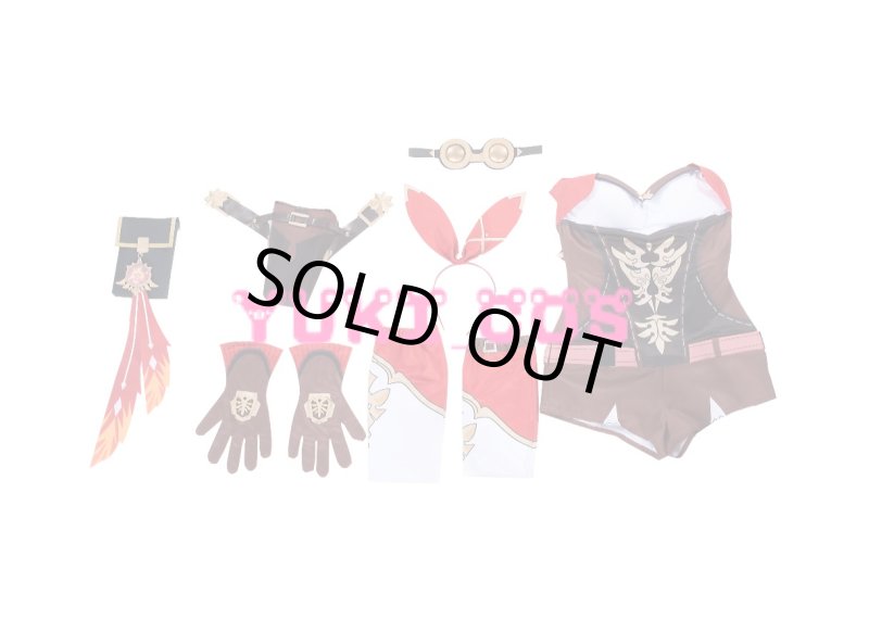 画像14: 原神  げんしん アンバー コスプレ衣装 (14)