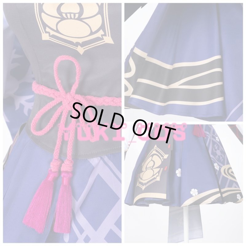 画像7: 原神 神里綾華 かみさとあやか コスプレ衣装  送料無料 (7)