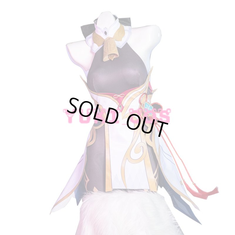 画像1: 原神 げんしん 甘雨 かんう コスプレ衣装 (1)