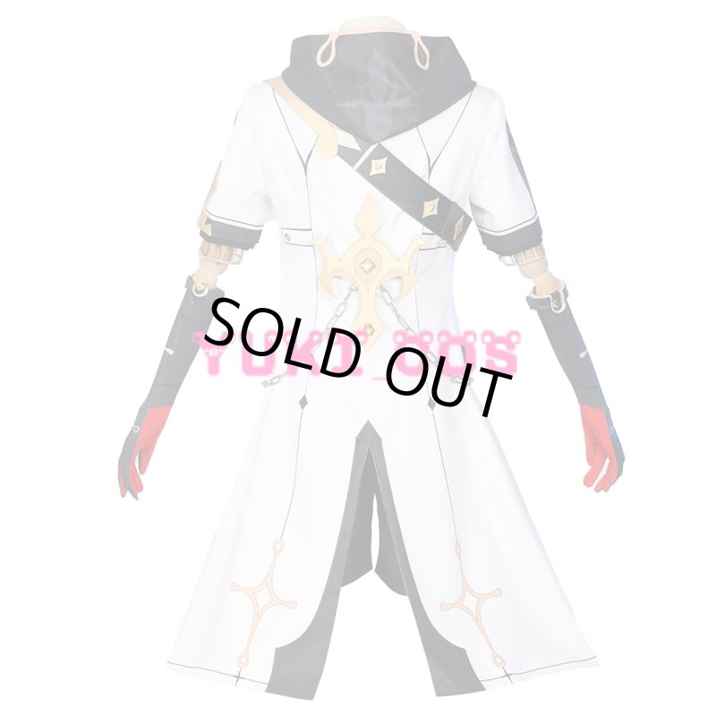 画像2: 原神 げんしん アルベド コスプレ衣装 (2)