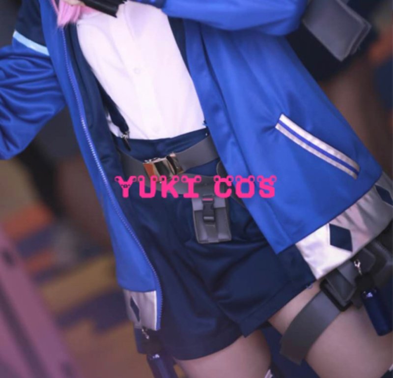 画像3: アークナイツ アズリュース 蓝毒 Blue Poison コスプレ衣装 送料無料 (3)