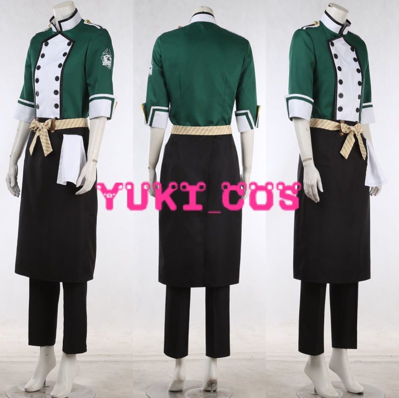 画像2: ツイステッドワンダーランド　ツイステ　NRCマスターシェフ　シルバー　コスプレ衣装　送料無料 (2)