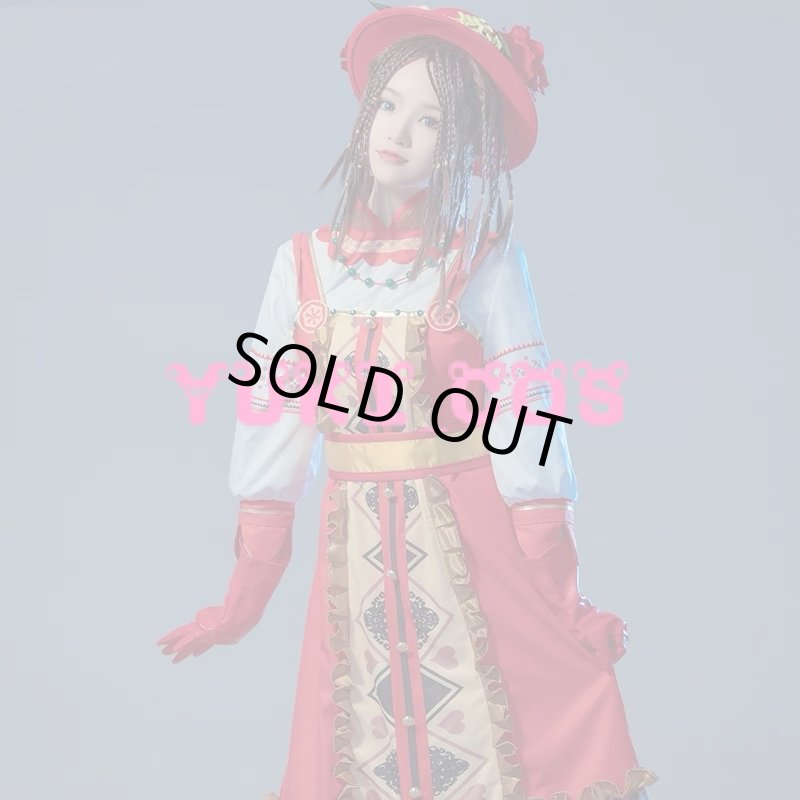 画像6: アイデンティティV IdentityV 第五人格 庭師 羅刹緋春 コスプレ衣装 (6)