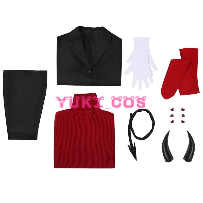 画像5: Helltaker ヘルテイカー 好色悪魔 モデウス コスプレ衣装 送料無料 (5)