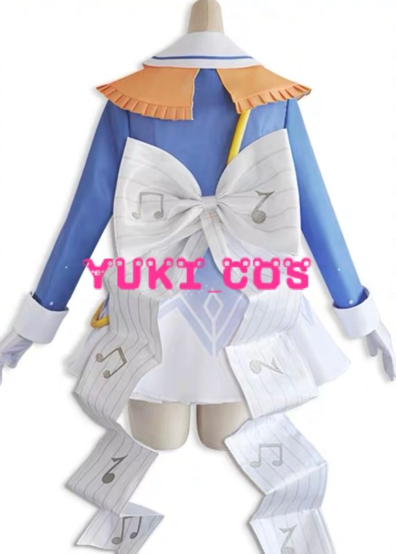 画像3: プロジェクトセカイ カラフルステージ! feat. 初音ミク プロセカ 初音ミク 雪ミク2020 コスプレ衣装 SNOW MIKU 2020 コス服 送料無料 (3)