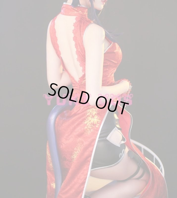 画像2: アークナイツ チェン 歳紅霞 チャイナドレス コスプレ衣装  (2)