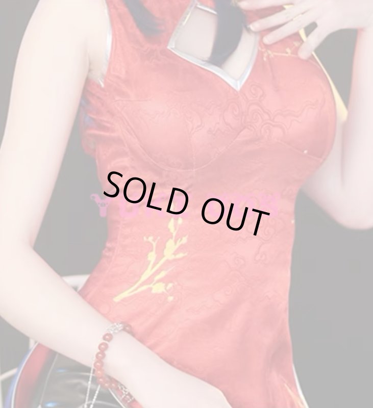 画像3: アークナイツ チェン 歳紅霞 チャイナドレス コスプレ衣装  (3)