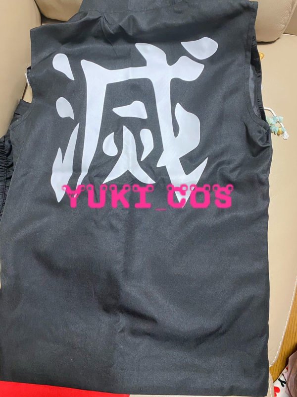 画像4: 鬼滅の刃 音柱 宇髄天元 コスプレ衣装 送料無料 (4)
