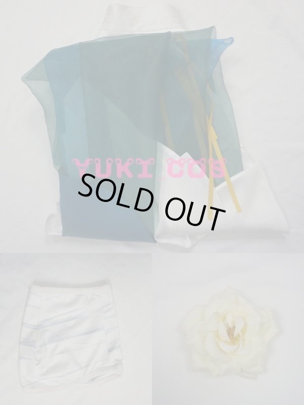 画像6: 陰陽師 縛骨清姫 ばっこつきよひめ 花合戦スキン 貞桐山茗 コスプレ衣装 (6)