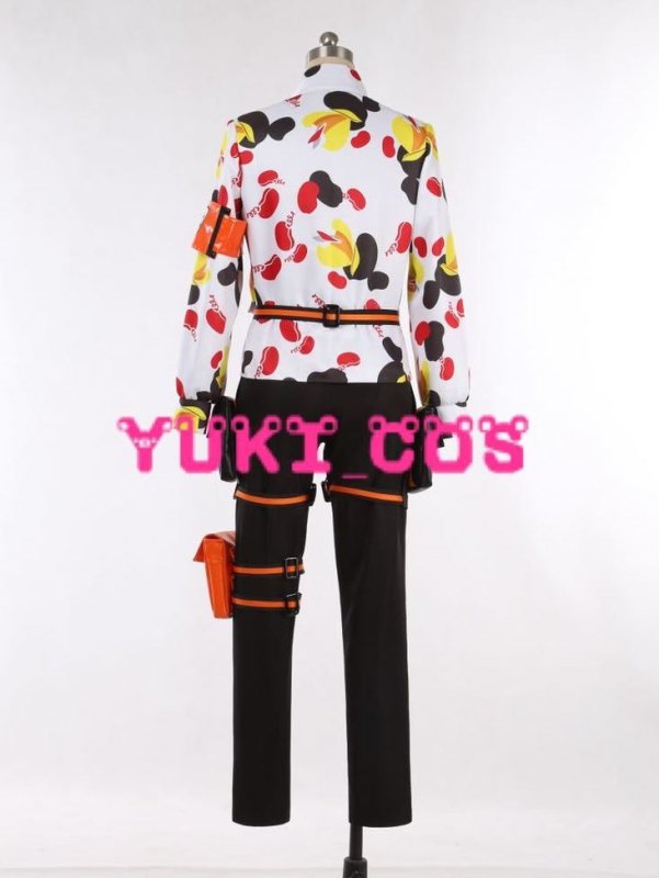 画像3: ツイステッドワンダーランド ツイステ ジェイド・リーチ SR/ビーンズカモ コスプレ衣装 送料無料 (3)