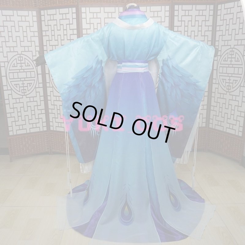 画像4: 陰陽師　鴆　華羽の凰　コスプレ衣装 送料無料 (4)