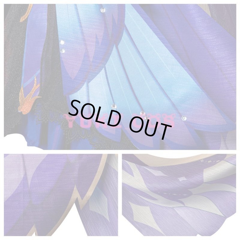 画像7: 原神　げんしん　刻晴　コクセイ　霓裾の舞　コスプレ衣装 送料無料　新コスチューム (7)