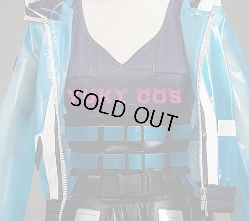 画像3: Re:ゼロから始める異世界生活 リゼロ レム Neon City コスプレ衣装 送料無料 (3)