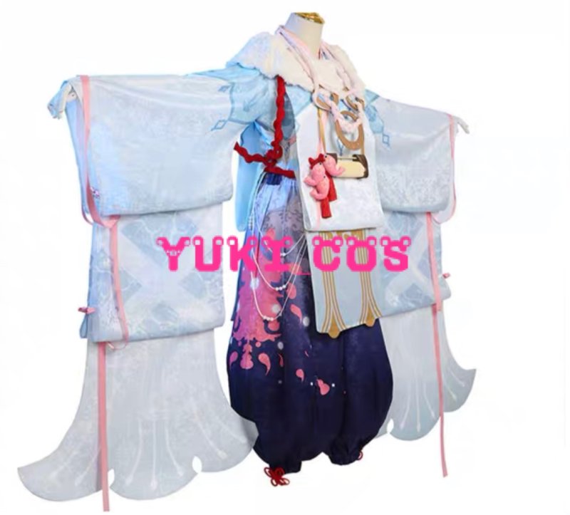 画像2: 陰陽師 縁結神 稚雪 君と縁結びイベント コスプレ衣装 送料無料 (2)