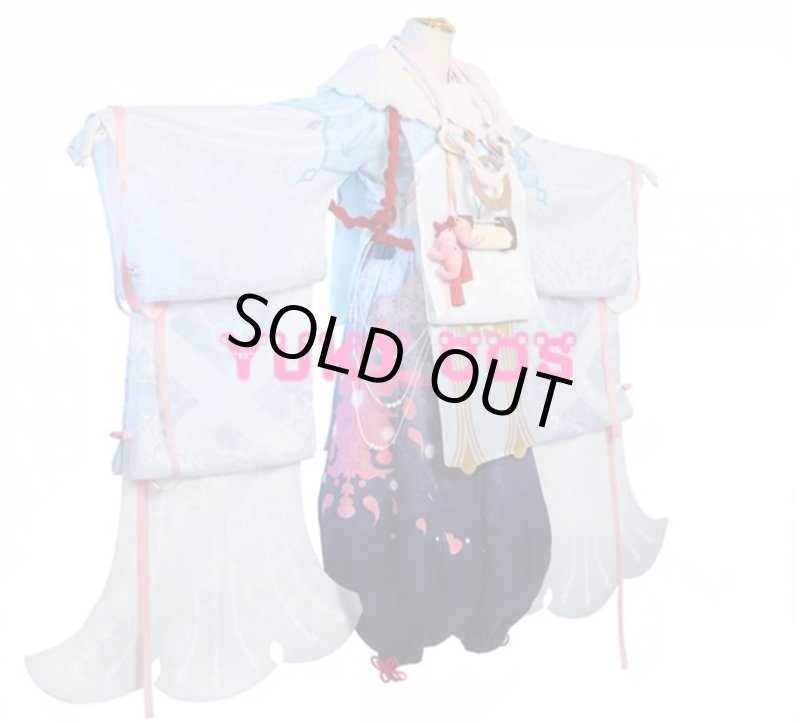 画像2: 陰陽師 縁結神 稚雪　君と縁結びイベント　コスプレ衣装　送料無料 (2)