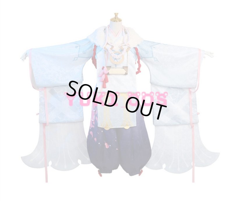 画像1: 陰陽師 縁結神 稚雪　君と縁結びイベント　コスプレ衣装　送料無料 (1)