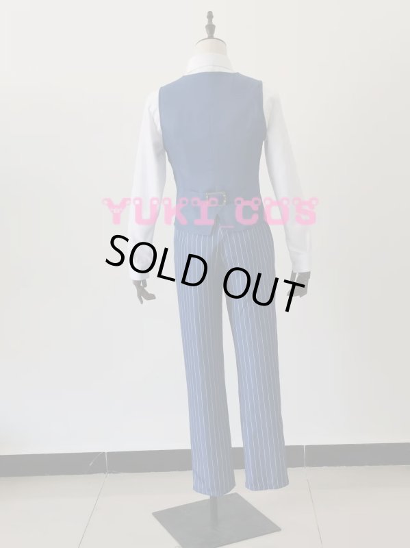 画像6: 東京リベンジャーズ 灰谷蘭　はいたにらん スーツ　縦縞模様　コスプレ衣装　送料無料 (6)