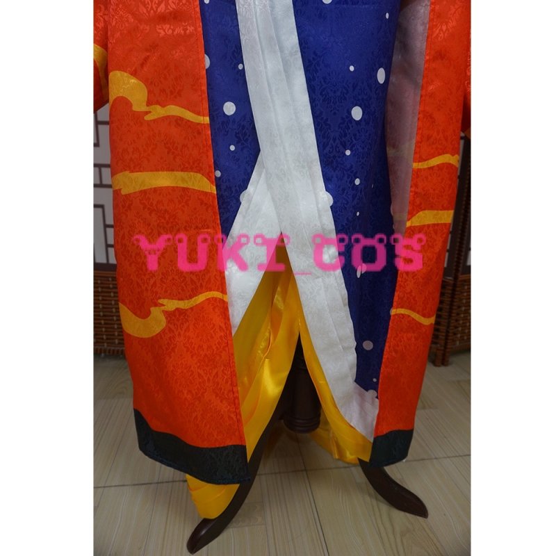 画像7: 鬼滅の刃遊郭編 鯉夏花魁 こいなつおいらん 着物 コスプレ衣装 送料無料 (7)