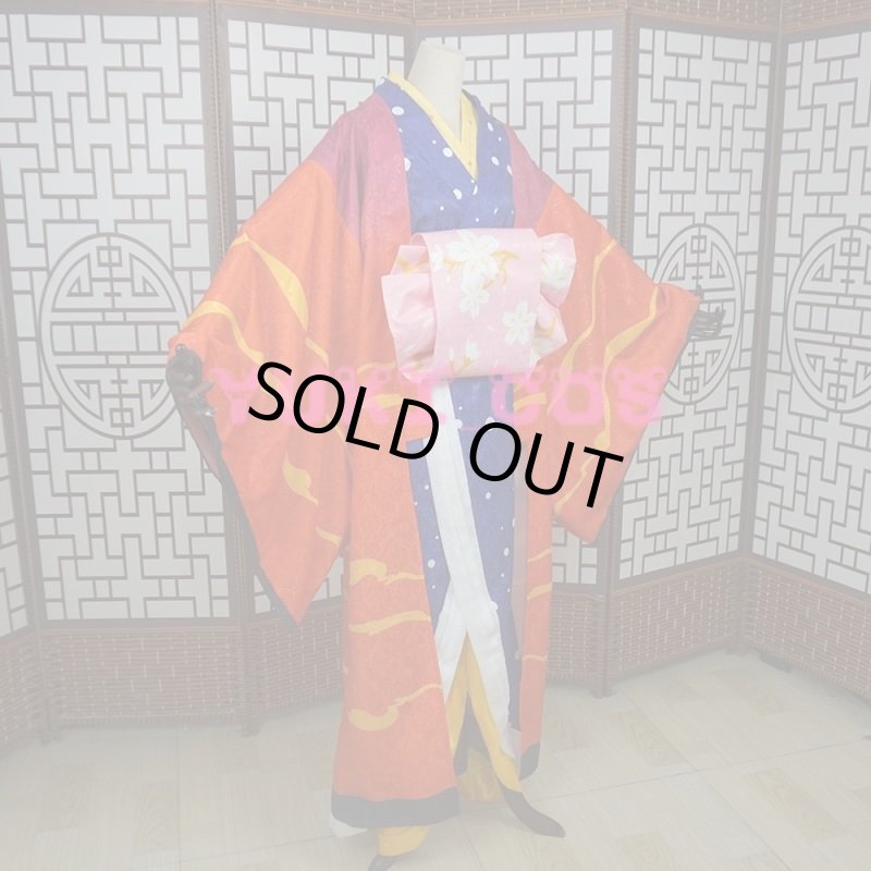 画像3: 鬼滅の刃遊郭編　鯉夏花魁　こいなつおいらん　着物　コスプレ衣装　送料無料 (3)