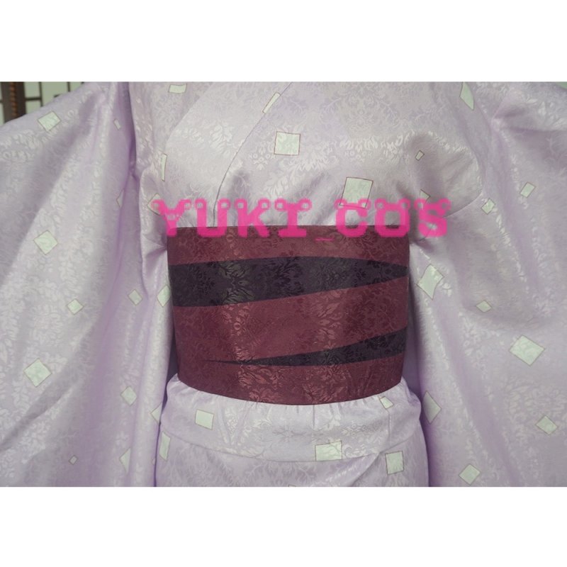 画像7: 鬼滅の刃遊郭編 堕姫 だき 幼い 浴衣 コスプレ衣装 送料無料 (7)