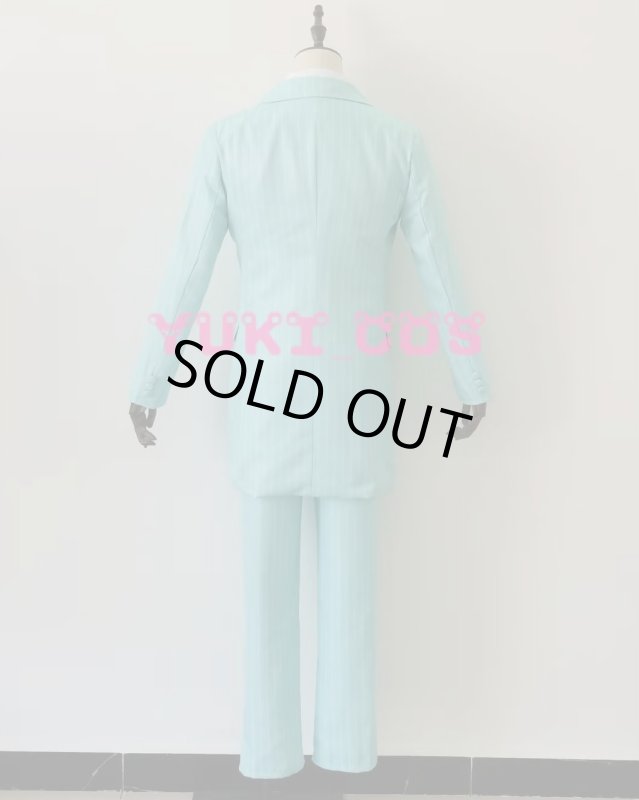 画像5: 東京リベンジャーズ 灰谷兄弟 灰谷竜胆 はいたにりんどう スーツ 縦縞模様 コスプレ衣装 送料無料 (5)