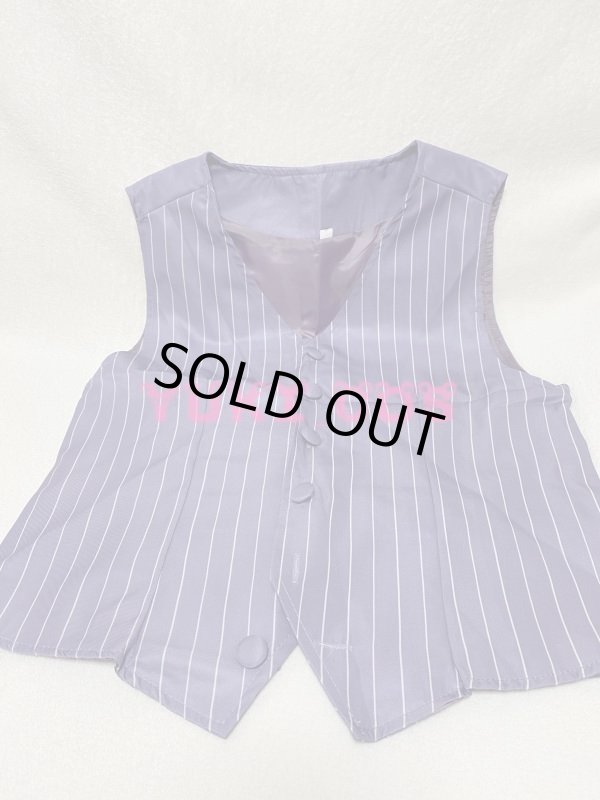 画像8: 東京リベンジャーズ 三途春千夜 さんずはるちよ スーツ 縦縞模様 コスプレ衣装 送料無料 (8)