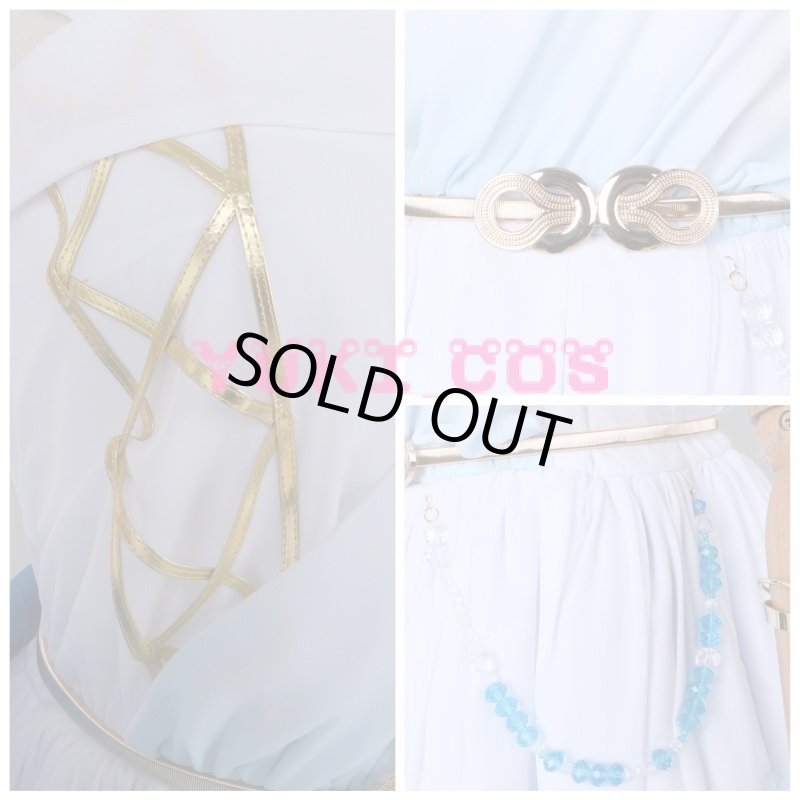 画像4: バーチャルYouTuber Vtuber ホロライブ がうるぐら サメちゃん ぐらちゃん ぺったん 新衣装 コスプレ衣装 送料無料 (4)