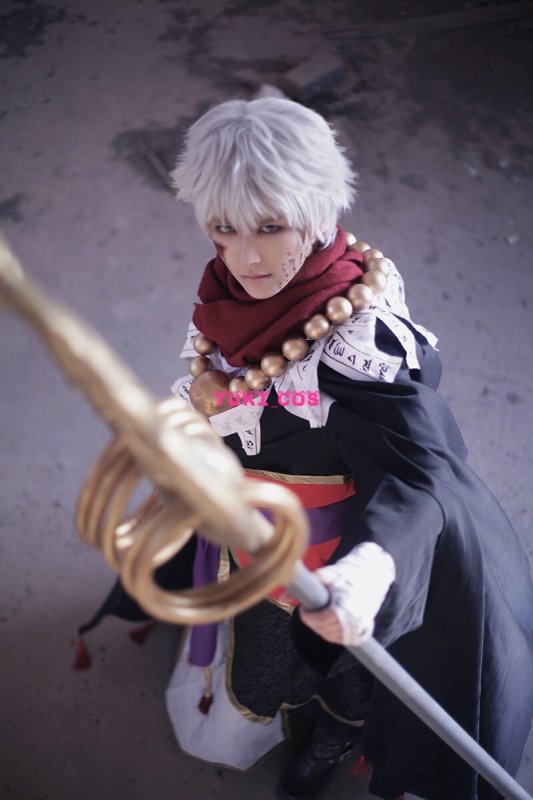 画像8: 銀魂 劇場版 銀魂 完結篇 万事屋よ永遠なれ 魘魅 5年後の坂田銀時 コスプレ衣装 送料無料 (8)